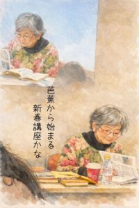 芭蕉から始まる新春講座かな