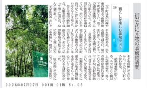 梅雨晴間
